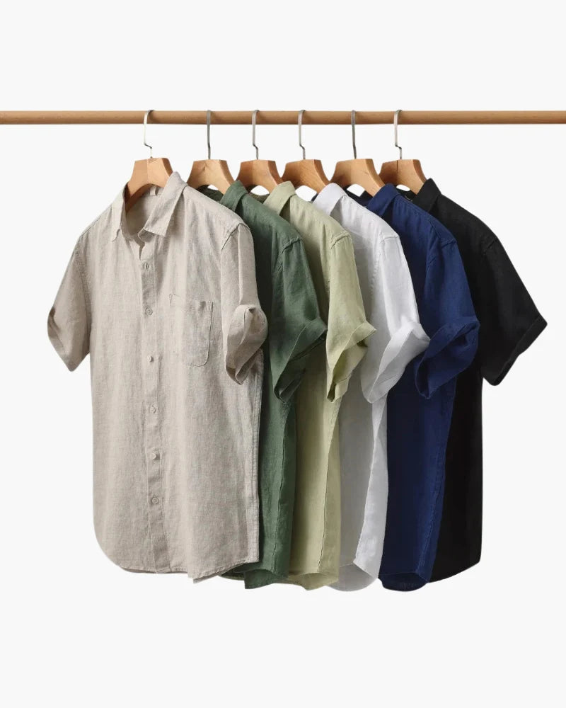 Cape Town - Linen shirt (short sleeve)