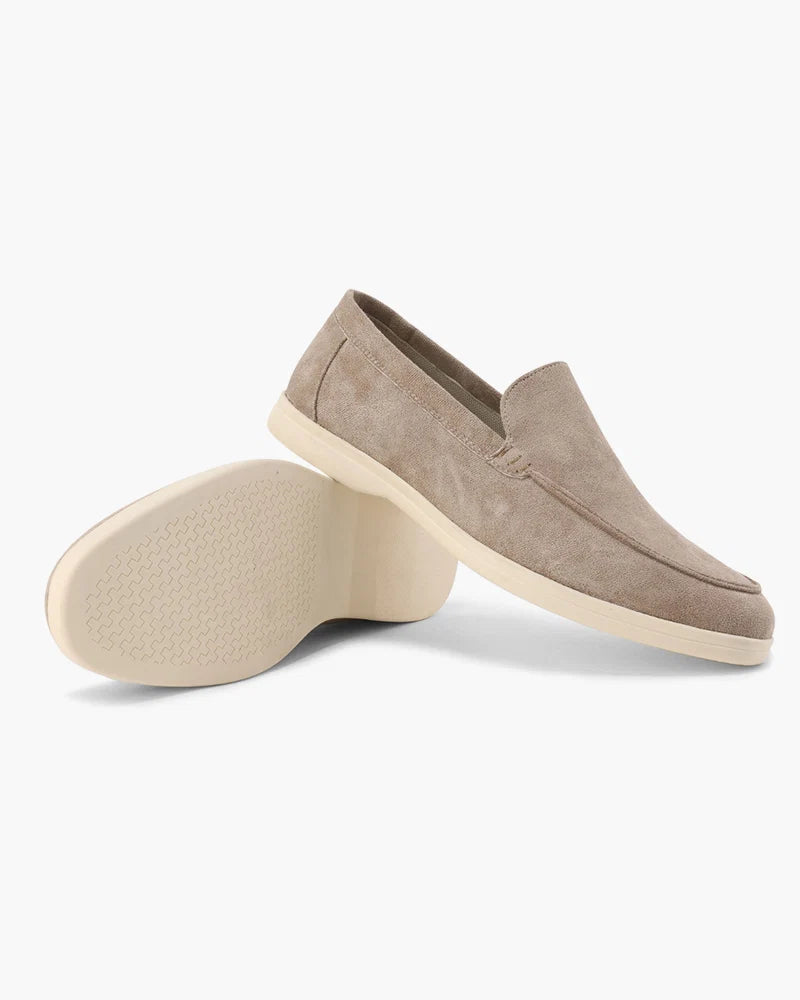 Old Money suede loafers