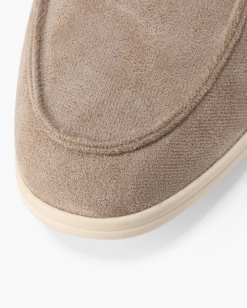 Old Money suede loafers
