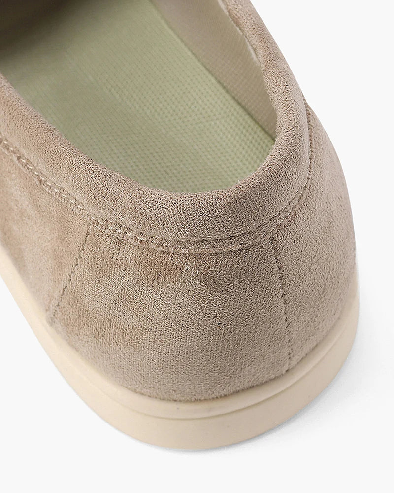 Old Money suede loafers